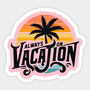 Endless Summer Saga: Palm Paradise Getaway Sticker